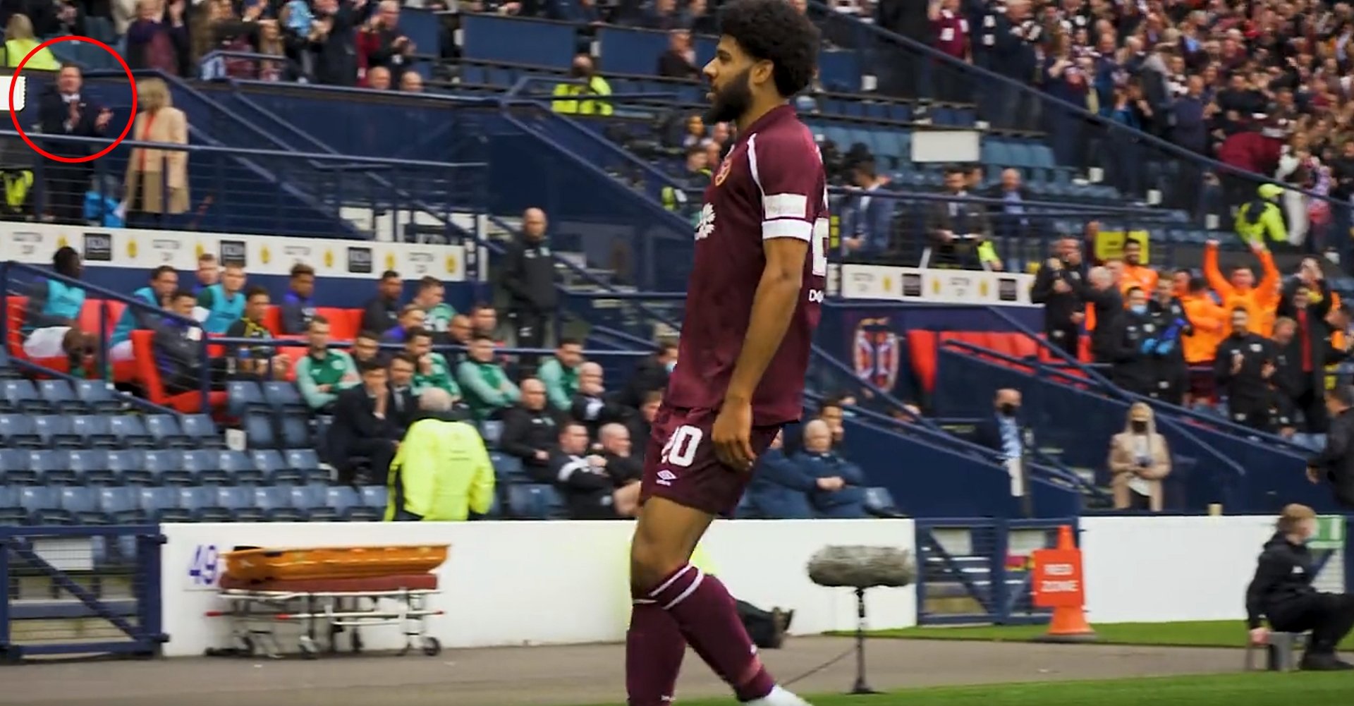 Great Footage From Semi - The Terrace - Jambos Kickback